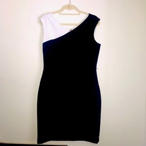 Black/White Calvin Klein Dress